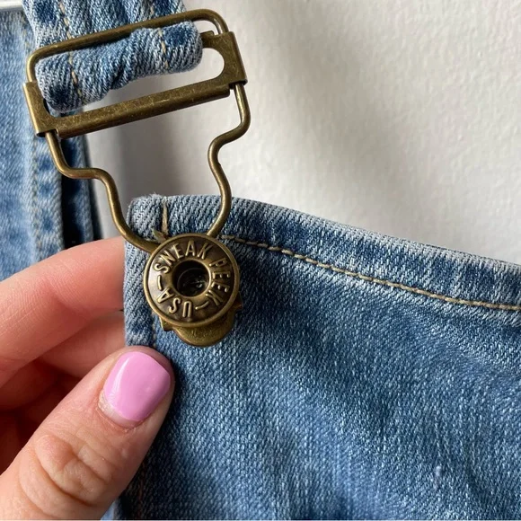 Sneak Peek Denim Overalls - Picture 4 of 9